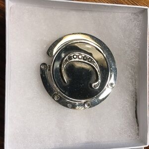 Weighted “C” Monogram purse holder